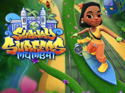Subway Surfers Mumbai background
