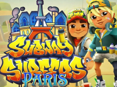 Subway Surfers Paris background